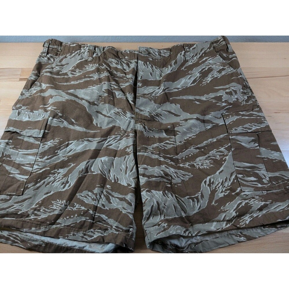 Tiger Stripe Brown Camo Shorts Mens 2XL TRU SPEC Tiger Stripe Products Cargo